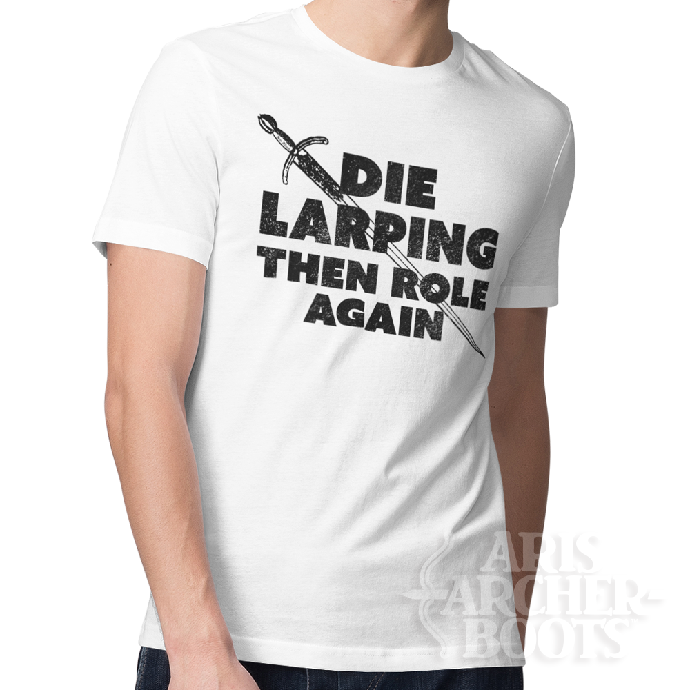 Die Larping Then Role Again Unisex T-Shirt